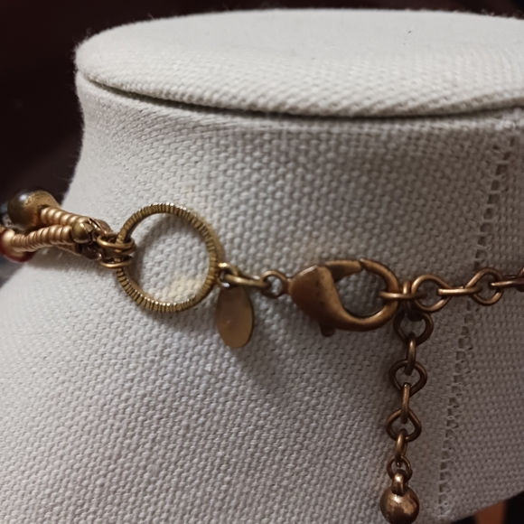 Chicos Beaded Assorted 3 Strands  Dangle 17" Jewelry - Picture 10 of 10